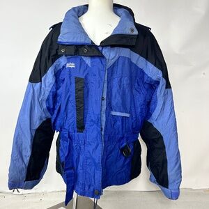 Columbia Blue & Black Insulated Ski Jacket – Size M Winter Outdoor Coat